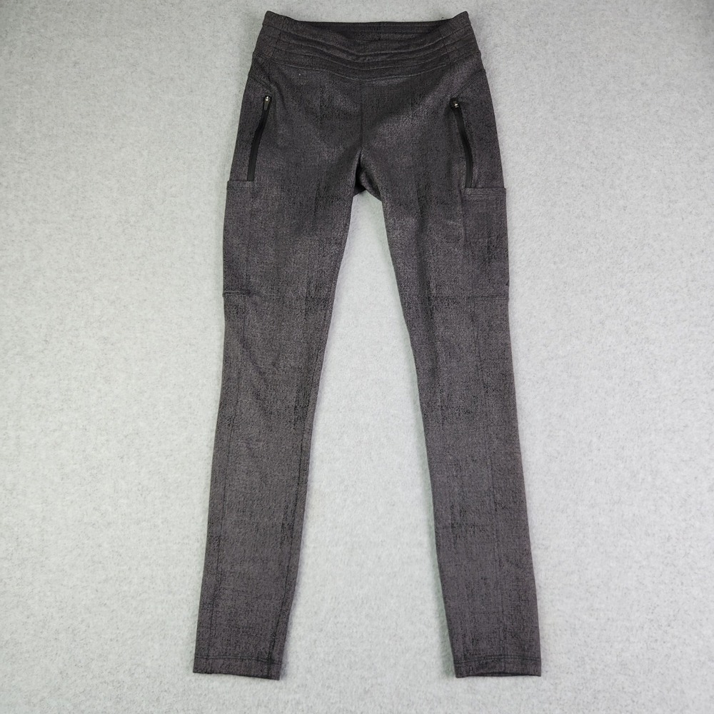 Alpine Design Leggings Womens Small Gray Hiking Slim Fit Stretch High Waisted